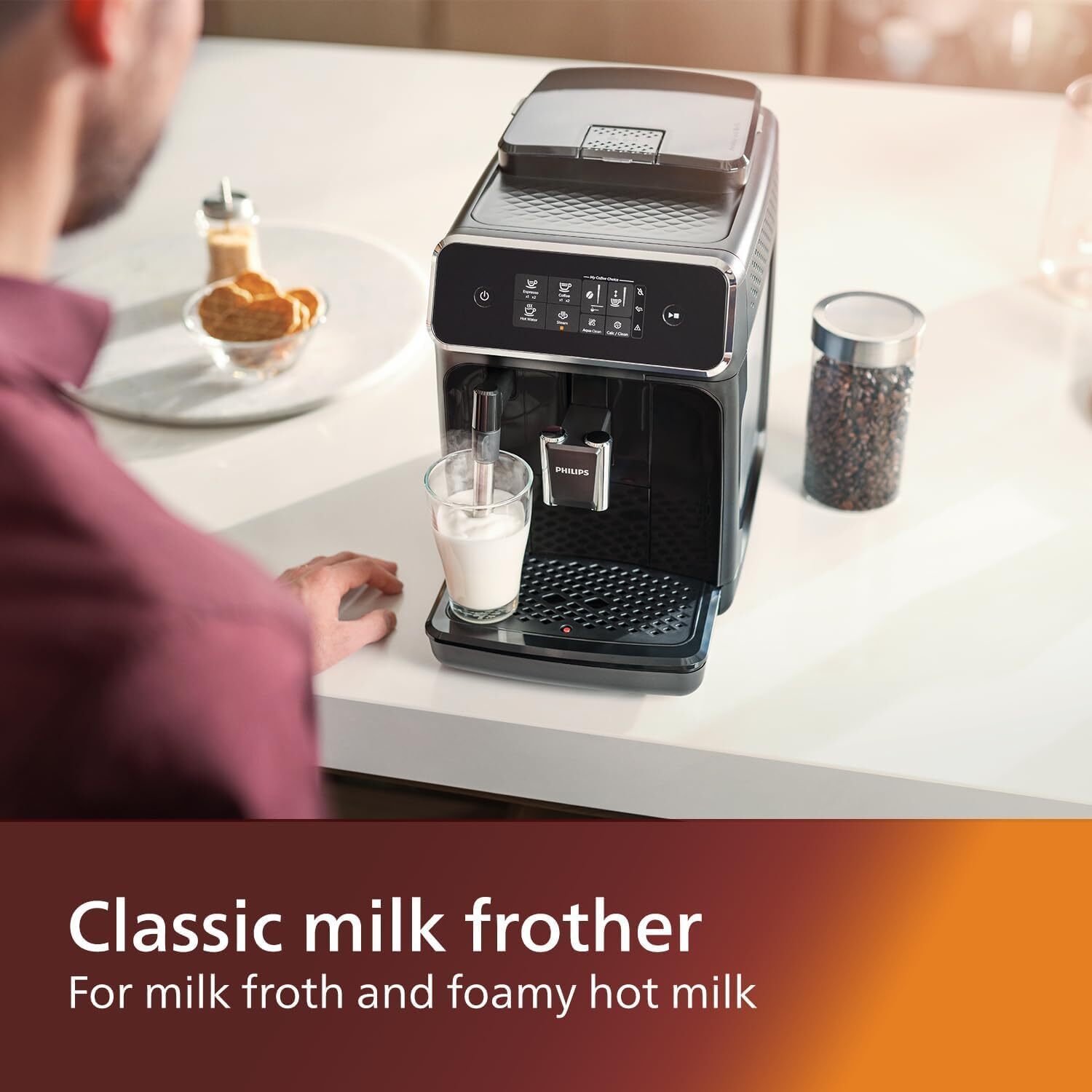 دستگاههای اسپرسوساز فیلیپی تمام اتوماتیک سری ۱۲۰۰ مدل EP1224