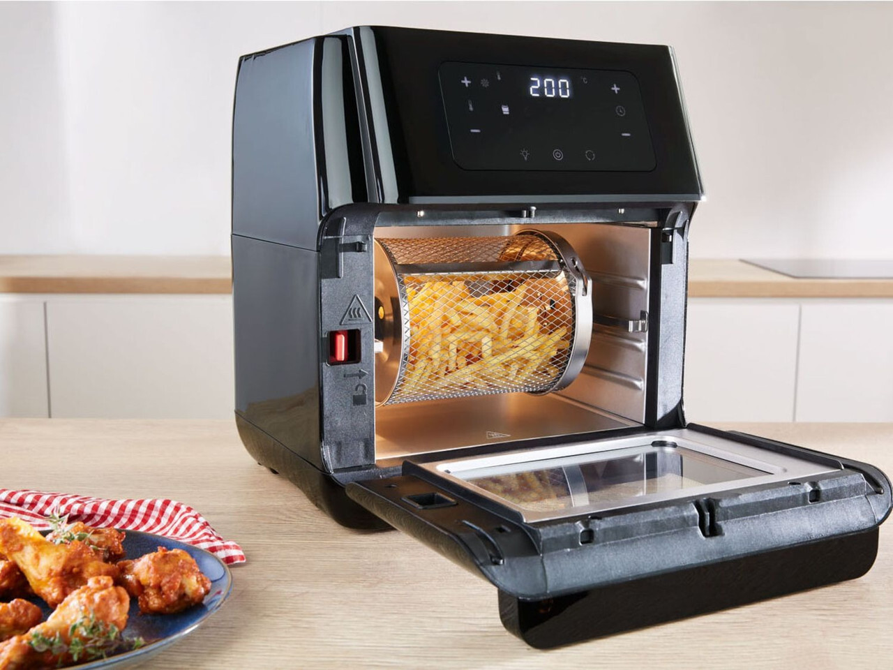  هواپز ( سرخ کن بدون روغن ) SilverCrest SHF 1800 A2 9in1 گردان 